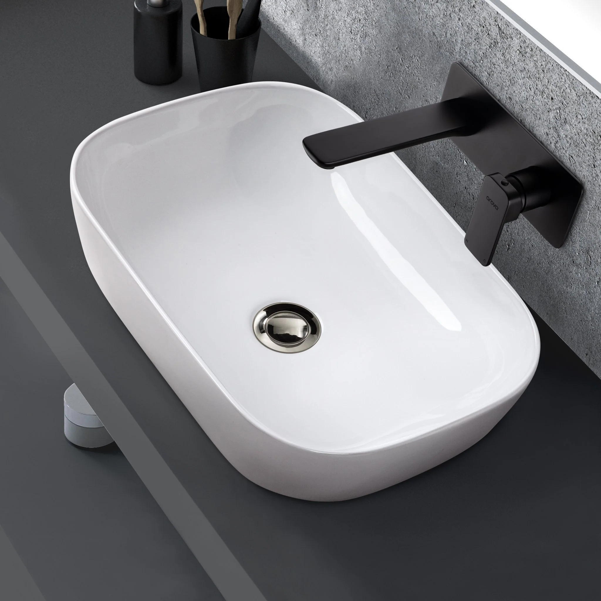 Amber 1500mm Vanity + Bliss Stone Top + Mica46 Basin - Image 9