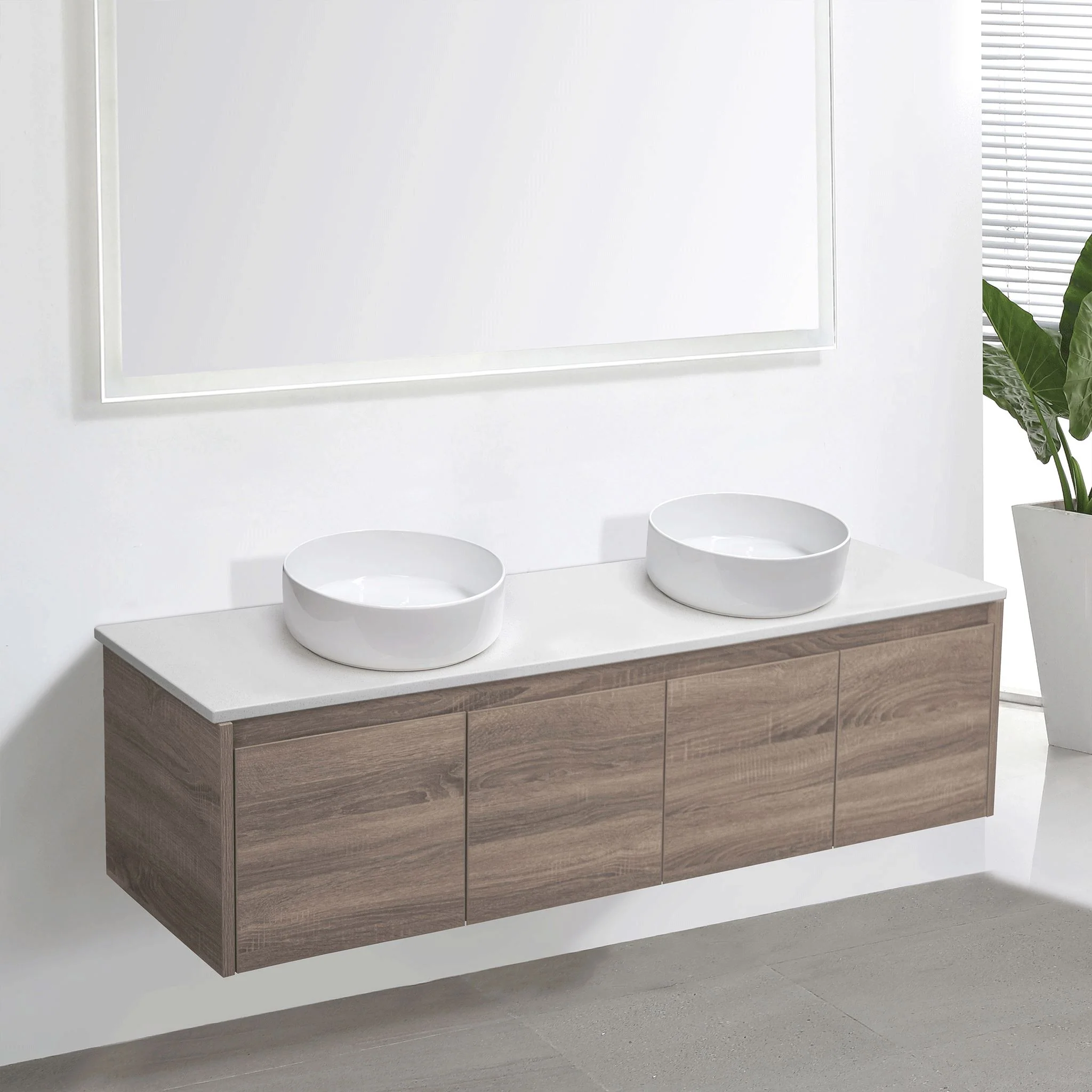 AMBER 1500mm Wall Hung Vanity - Image 10