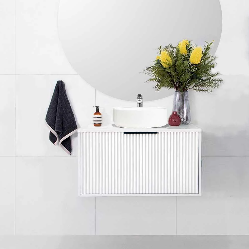 Clearance - Avery 750mm Wall Hung Bathroom Vanity - Image 3