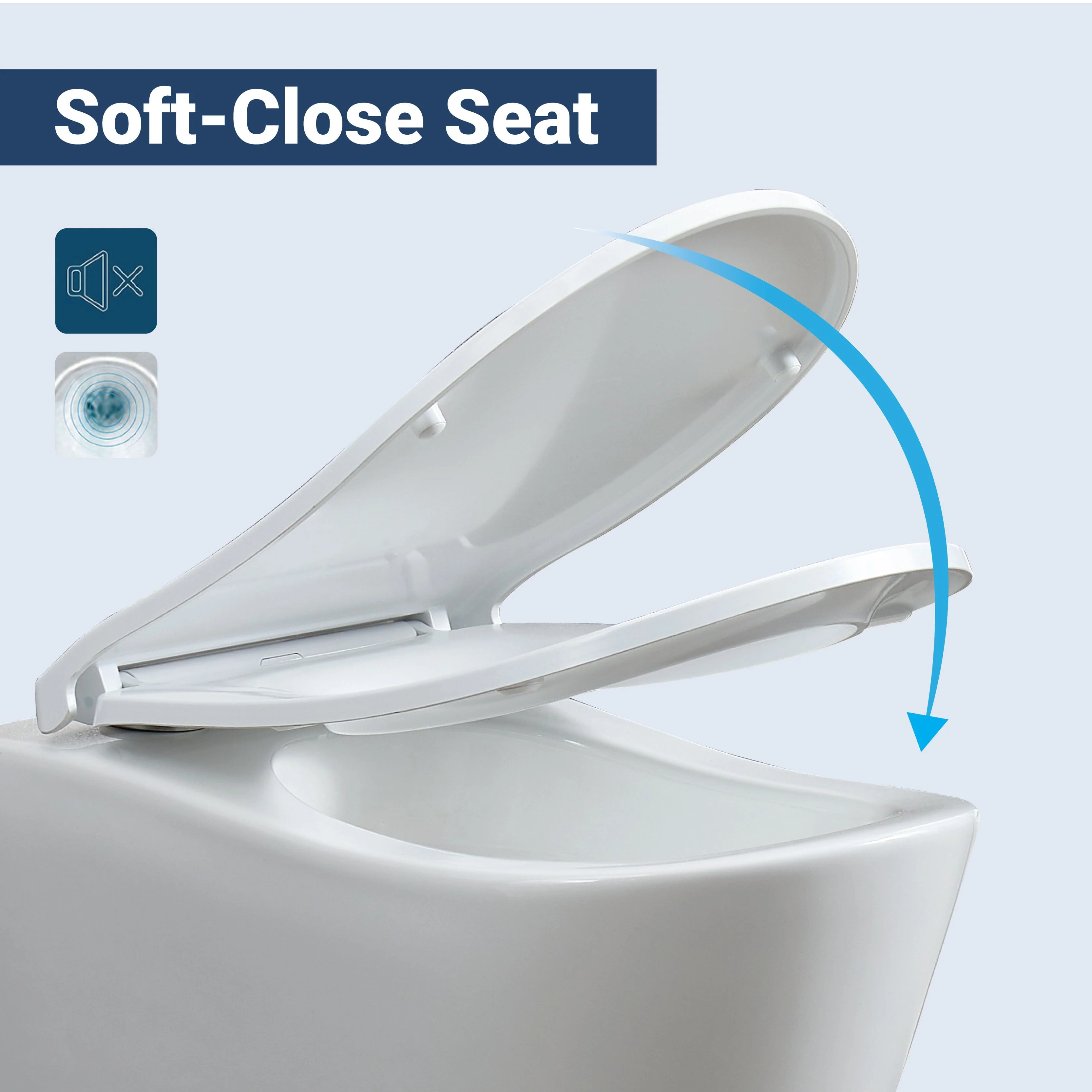 ErgoFlow Edge67 Ergonomic Rimless Tornado Back to Wall Toilet - Image 13