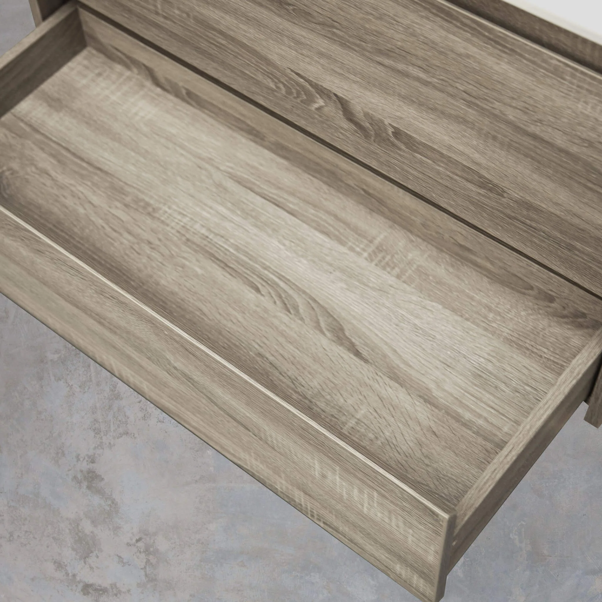 KRIS 900mm Oak Wall Hung Vanity - Image 10