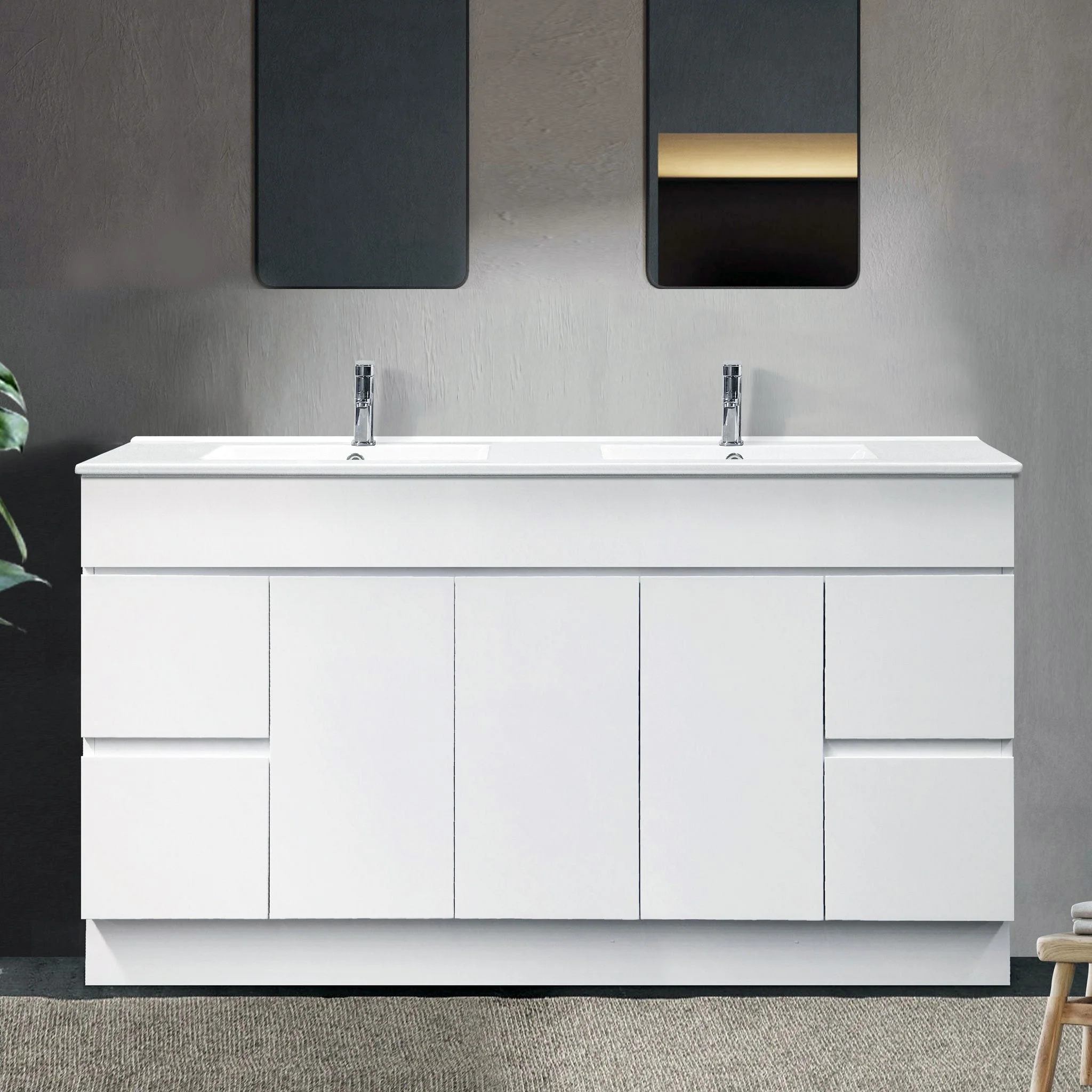 Clearance - LUCA 1500mm Floor Standing Bathroom Vanity - Image 7