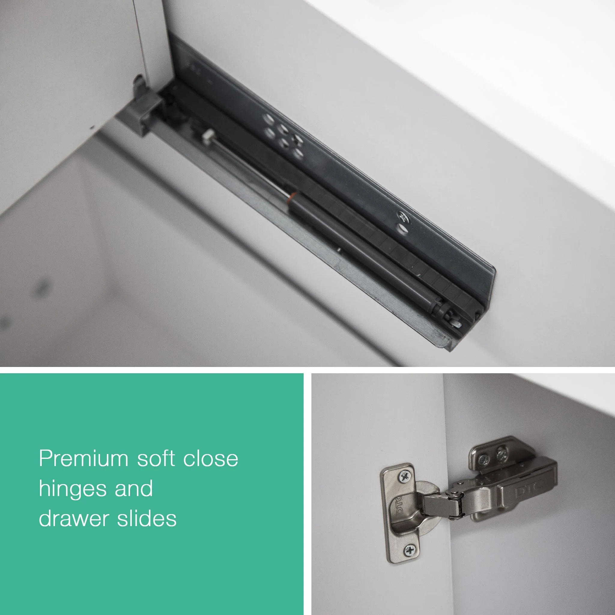 Clearance - LUCA 1500mm Floor Standing Bathroom Vanity - Image 6