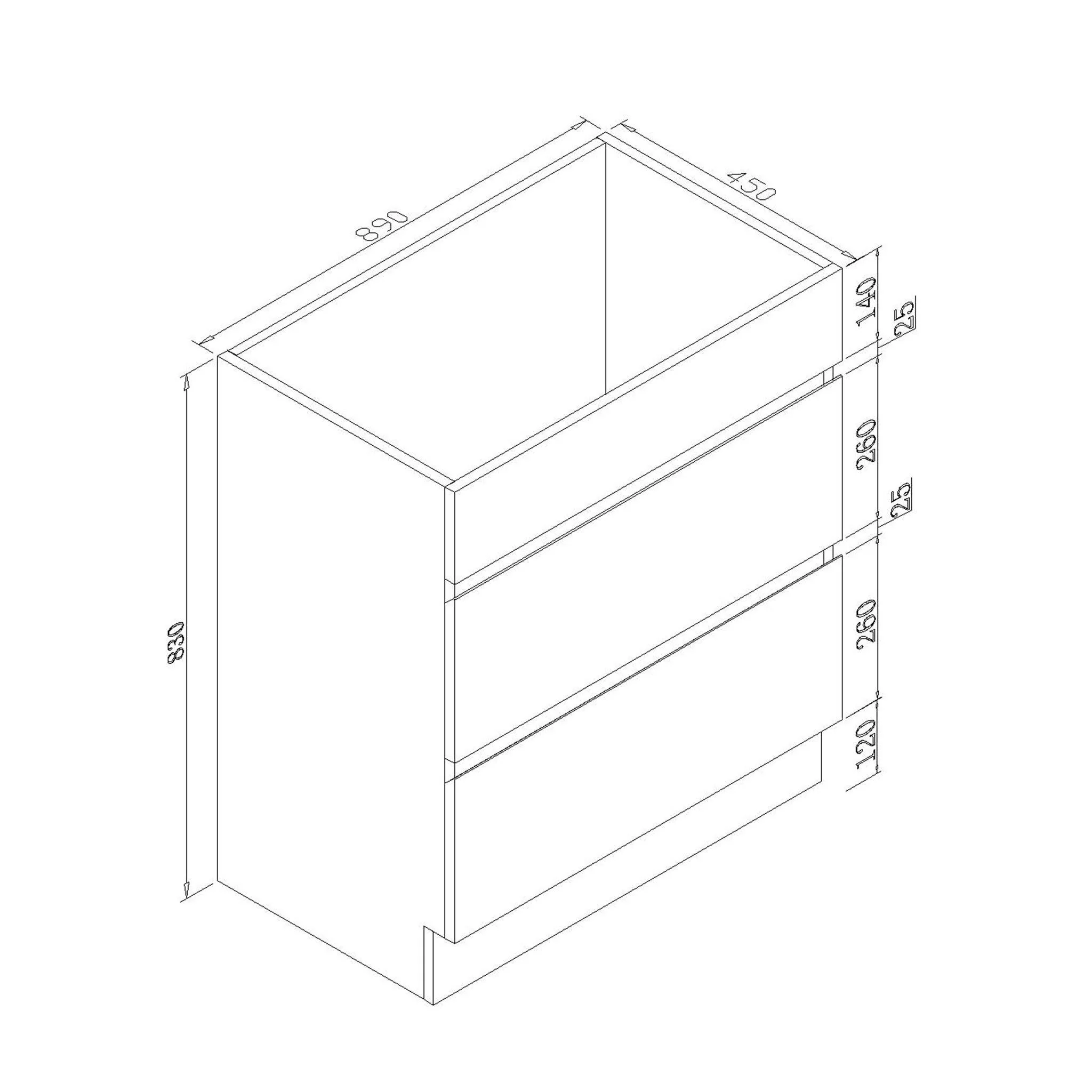 Clearance - Mia 900mm Floor Standing Bathroom Vanity - Image 9