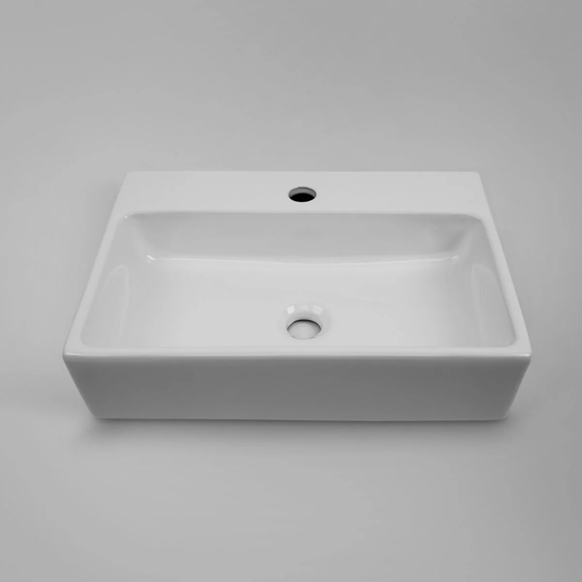 ACQUA Wall Hung Basin Gloss White - Image 6