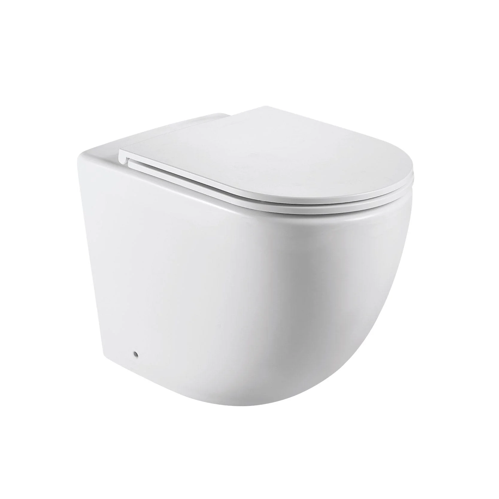 Max57 Rimless Tornado Floor Mount Toilet Pan - Image 3